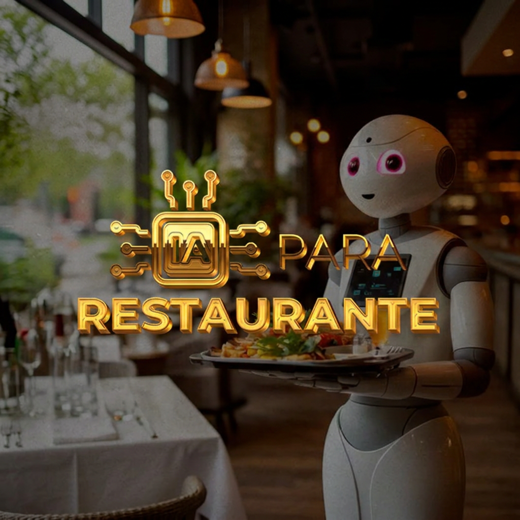 Capa do curso IA para Restaurante